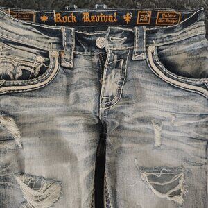 ROCK REVIVAL YULENE: Bedazzle Your Cheekbones! (28" WAIST)